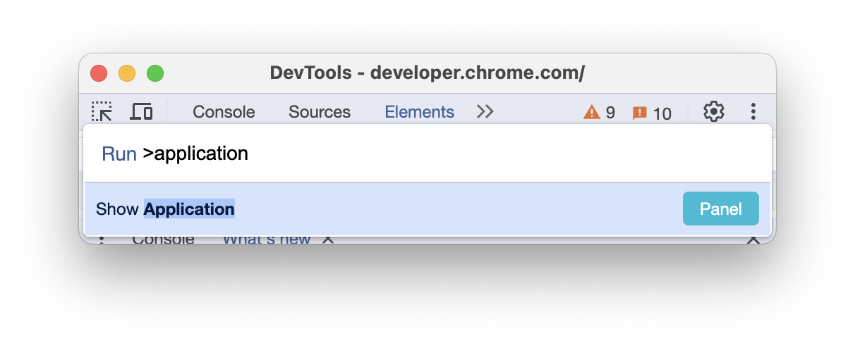 Command Menu with