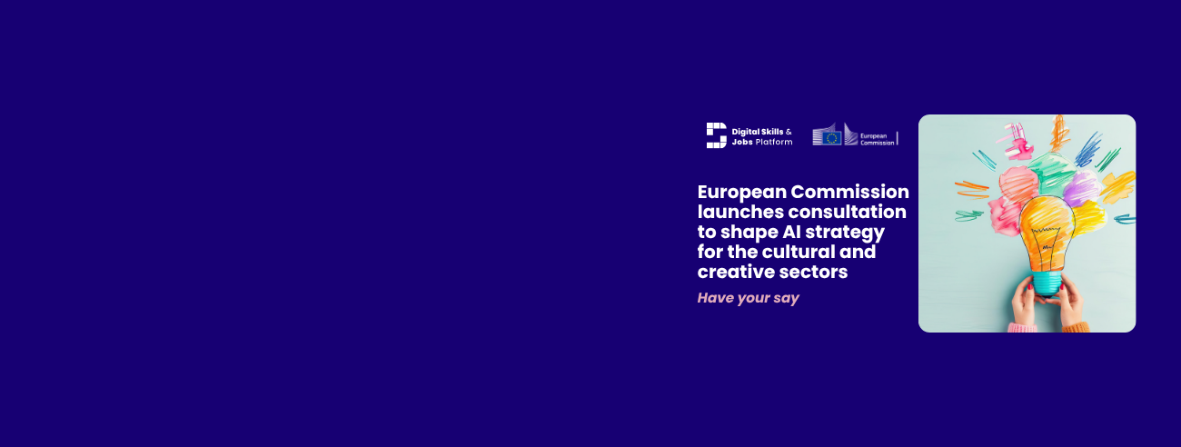 European Commission launches consultation to shape AI strategy for the cultural and creative sectors