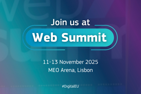 DigitalEU at Web Summit 2025: Bringing opportunities closer to businesses and startups