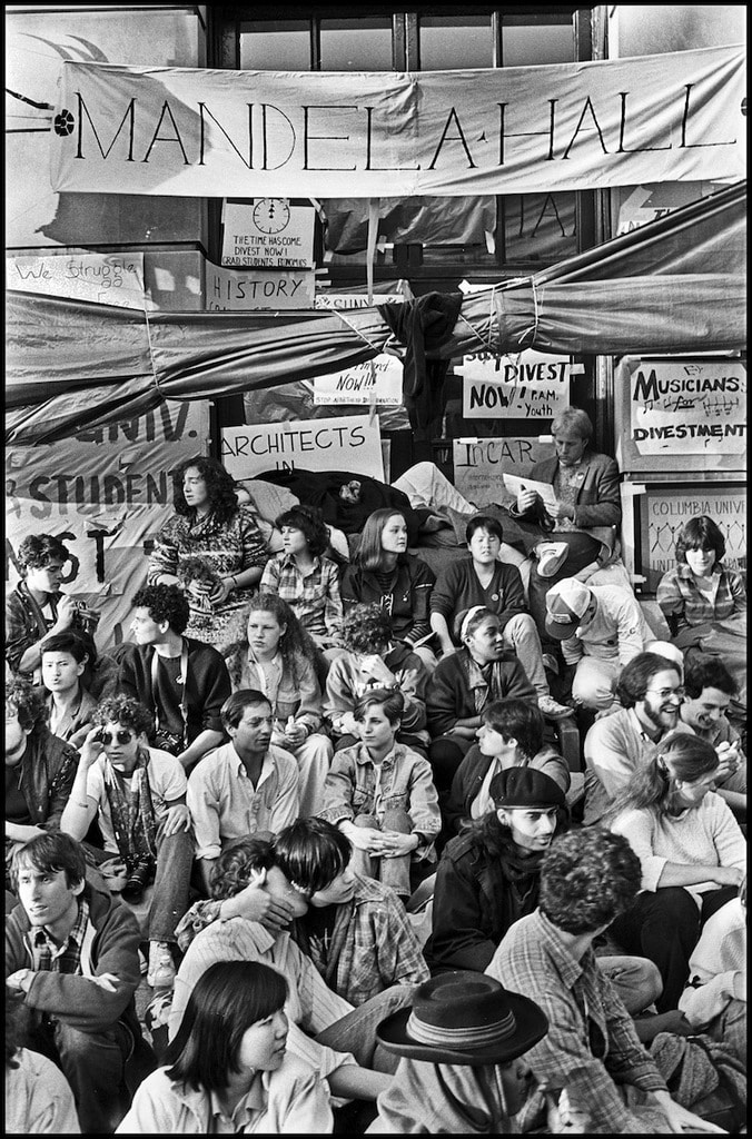 Columbia Unversity, NYC, April 1985