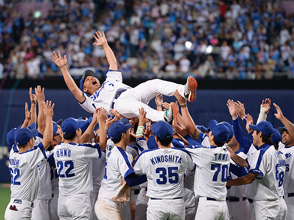 森野将彦選手引退セレモニー