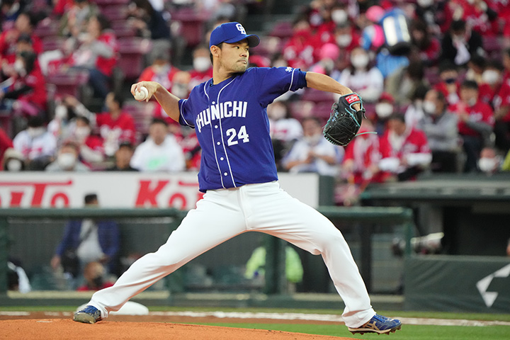 初の開幕投手となった福谷投手