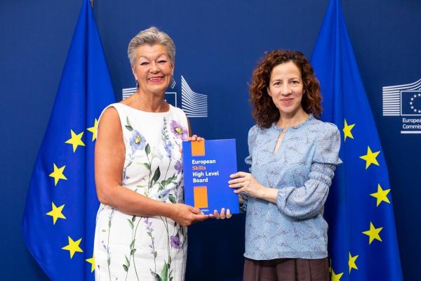 Press briefing by Roxana Mînzatu, Executive Vice-President of the European Commission and Ylva Johansson, Chair of the High-Level Board on Skills, on the European Skills High-Level Board and the Skills Guarantee Pilot