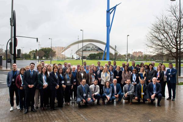 Group picture of attendees of the meeting at the Union for the Mediterranean in Valencia 