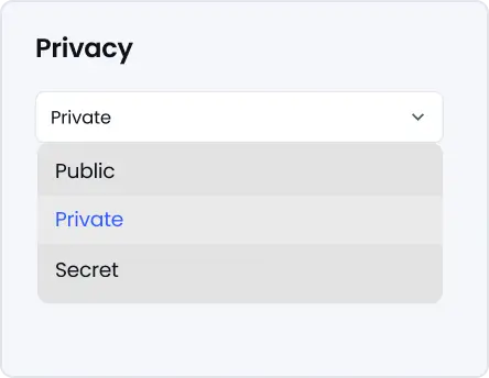 fluentcommunity privacy 