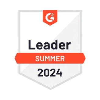 G2 awward badge – Leader Summer 2024