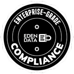 Eden Data enterprise compliance certification logo