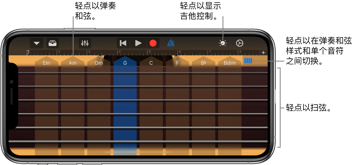 吉他触控乐器