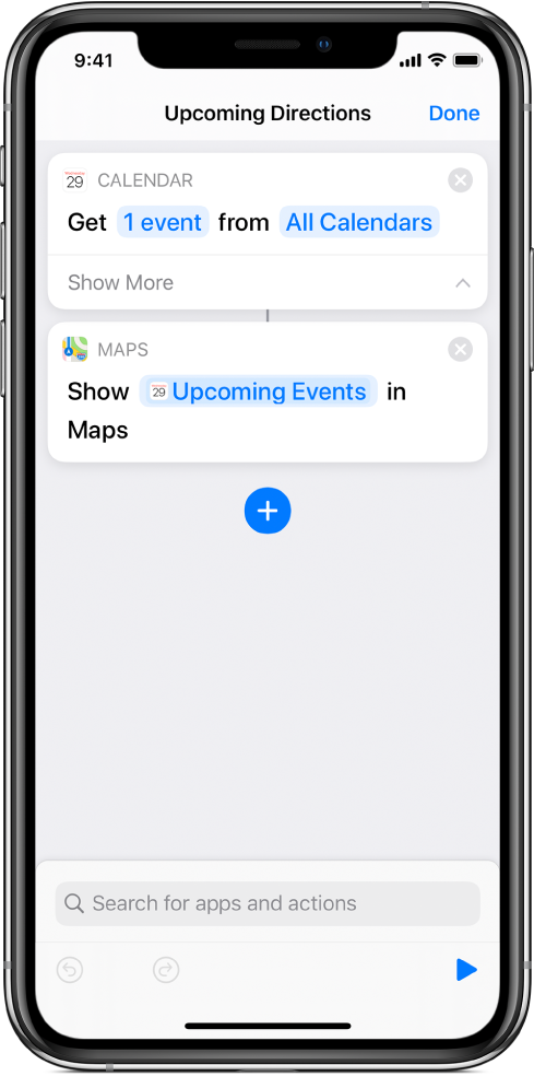 Exemple de drecera amb accions que utilitzen detecció de contingut.