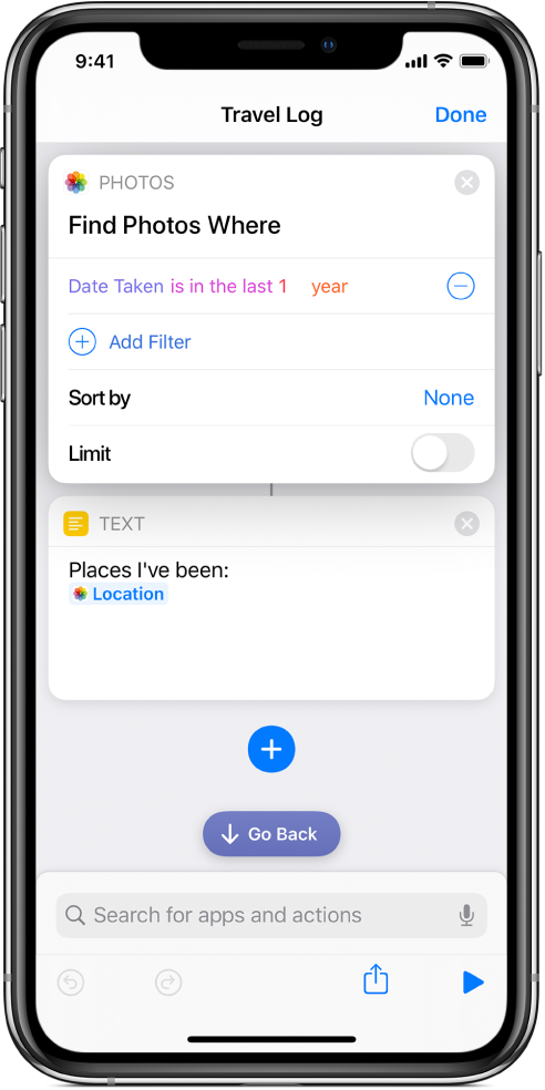 'Toon taak' in de opdrachteneditor.