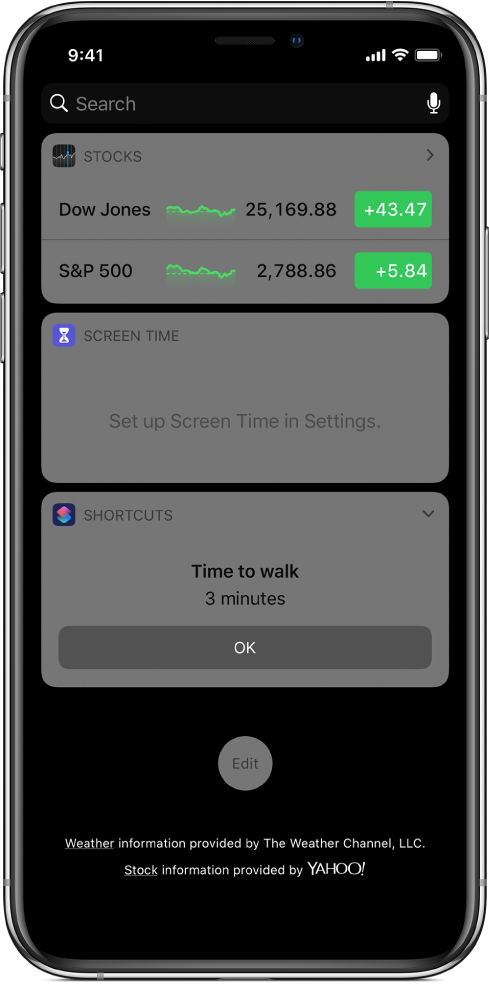 O alertă afișată în Informațiile zilei.