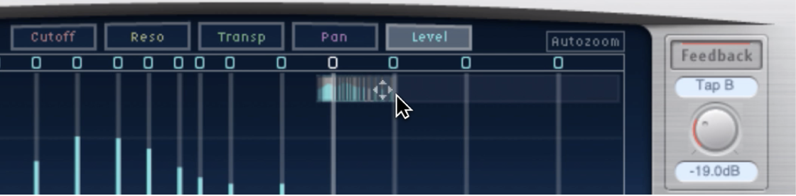 Figure. Technique de zoom 2 dans l’écran Overview.