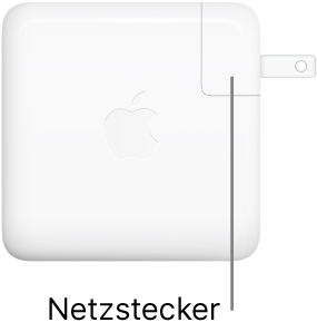 61W- oder 96W-USB-C-Netzteil.