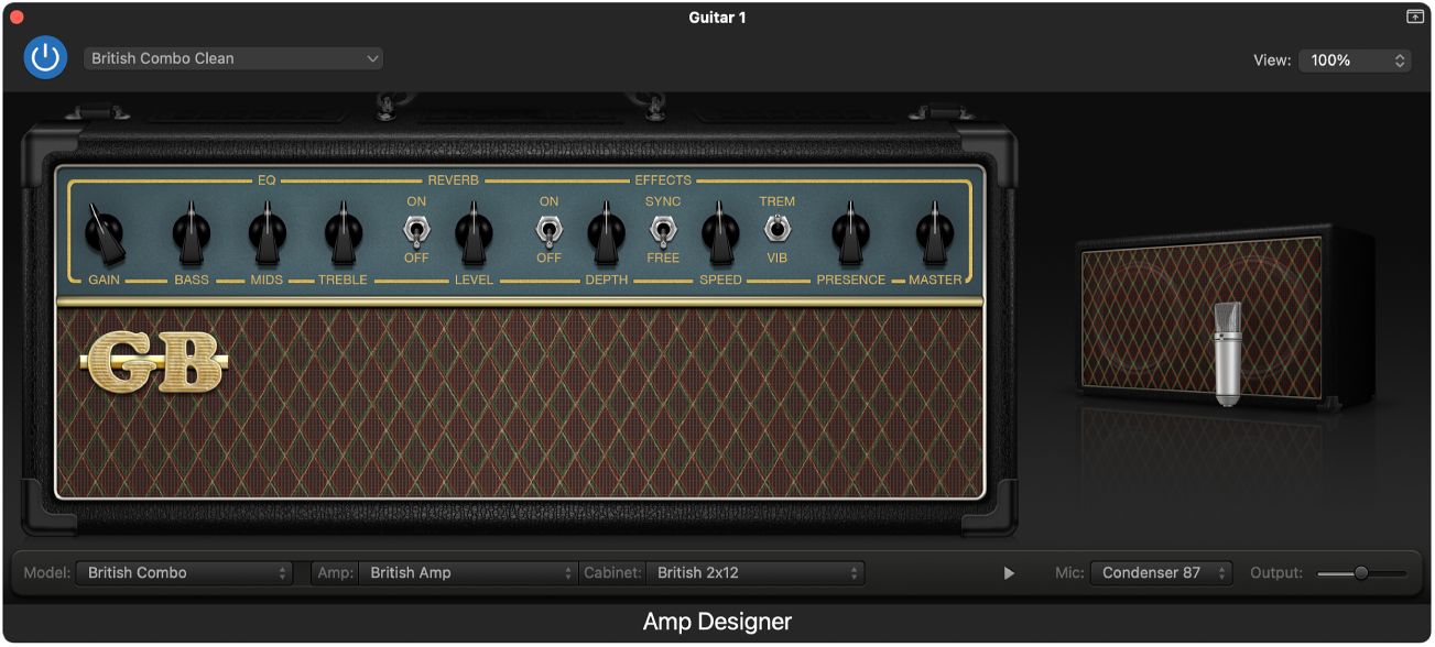 Module Amp Designer.