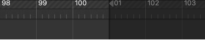 Dấu mốc kết thúc dự án trên thước trong khu vực Rãnh.