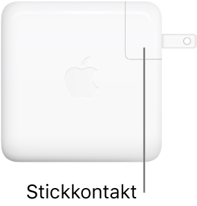 USB-C-strömadaptern på 61 W eller 96 W.
