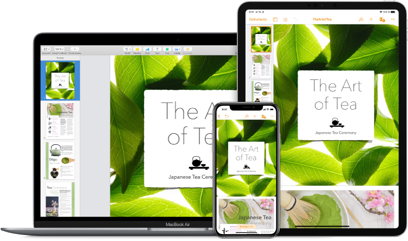 Obrázok znázorňujúci prístup k obsahu v iCloude z rôznych zariadení.