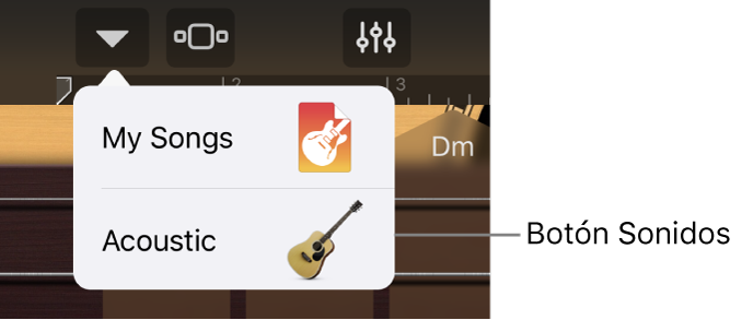 Menú de navegación