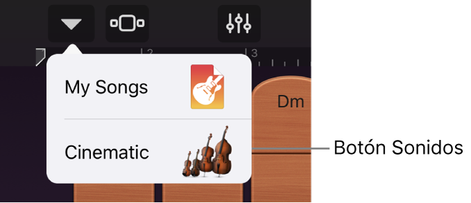 Menú de navegación