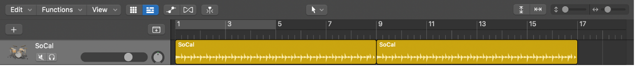 Ilustración. Pasaje de Drummer en el área Pistas.