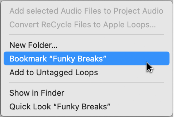 Figure. Ajout d’un signet.