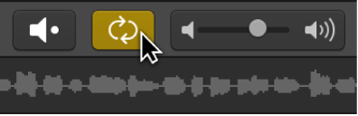 Figure. Bouton Cycle dans l’éditeur d’échantillons