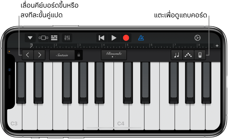 เครื่องดนตรีคีย์บอร์ดสัมผัส