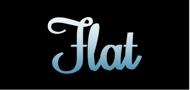 Substance plate dégradée appliquée à du texte 3D dans le canevas