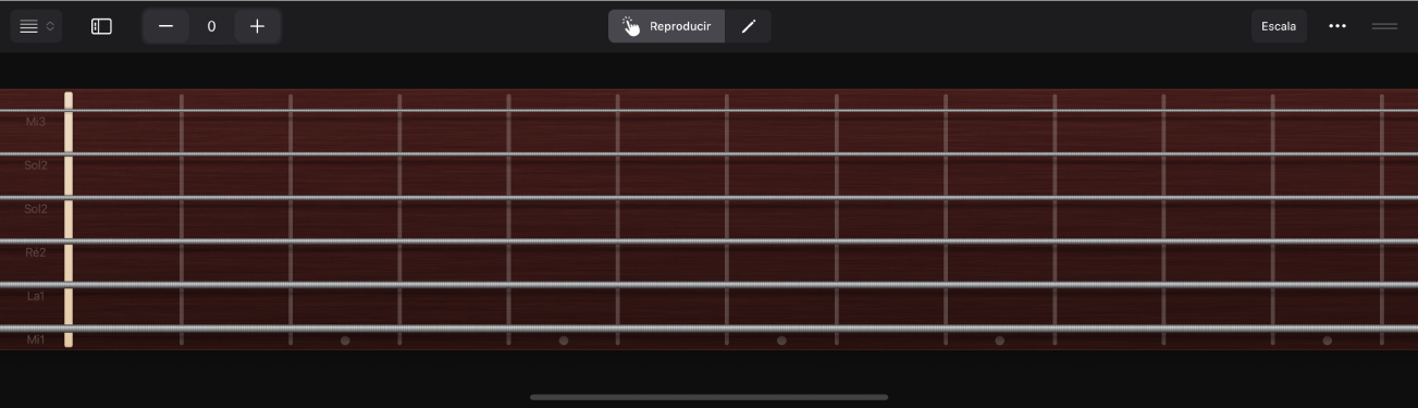 Ilustración. Superficie de interpretación Diapasón.