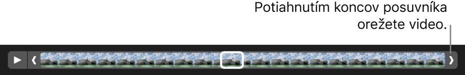 Úchyty skrátenia vo videoklipe.