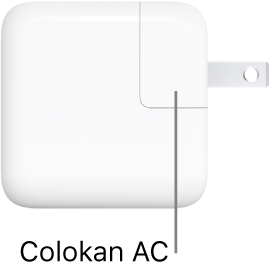 Adaptor Daya USB-C 30W.