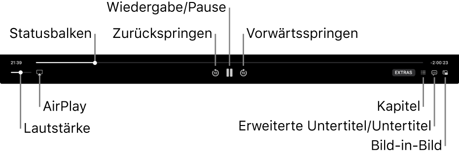Wiedergabesteuerungen