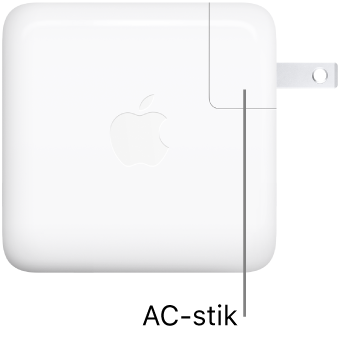 USB-C-strømforsyning på 67 W eller 96 W: