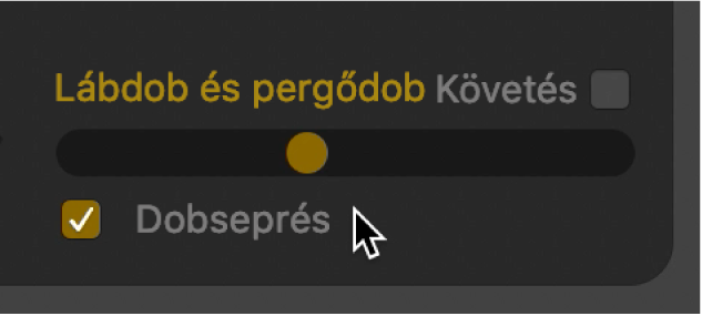 Dobseprés jelölőnégyzet