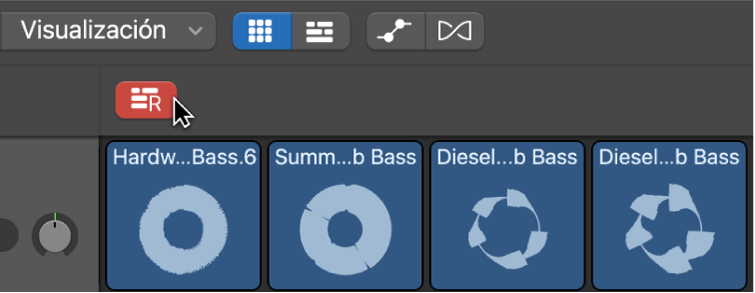 Ilustración. Botón “Activar grabación de interpretación”.