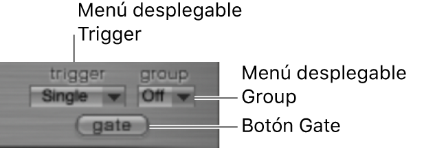 Figure. Trigger Mode section.
