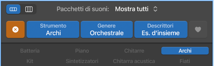 Pulsante Inizializza nel Browser loop.