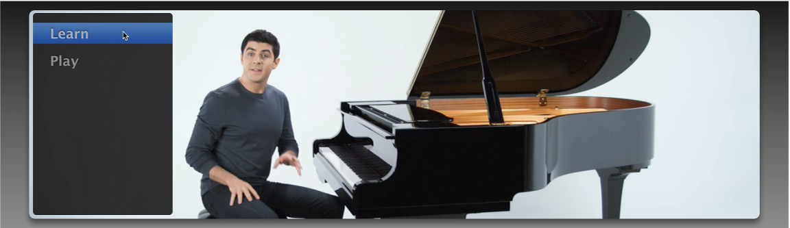 การเลือกบทของบทเรียน