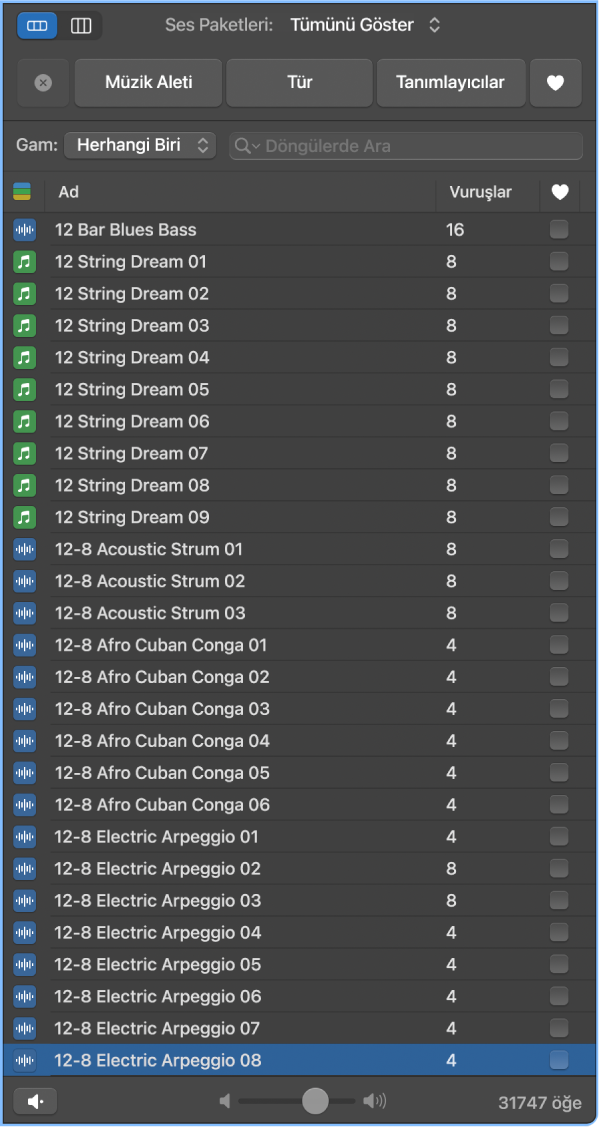 Döngü Tarayıcı görüntüsü.
