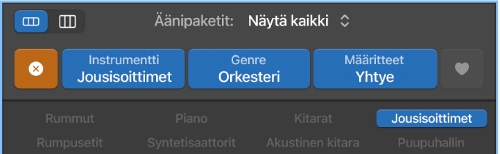 Nollauspainike looppiselaimessa.