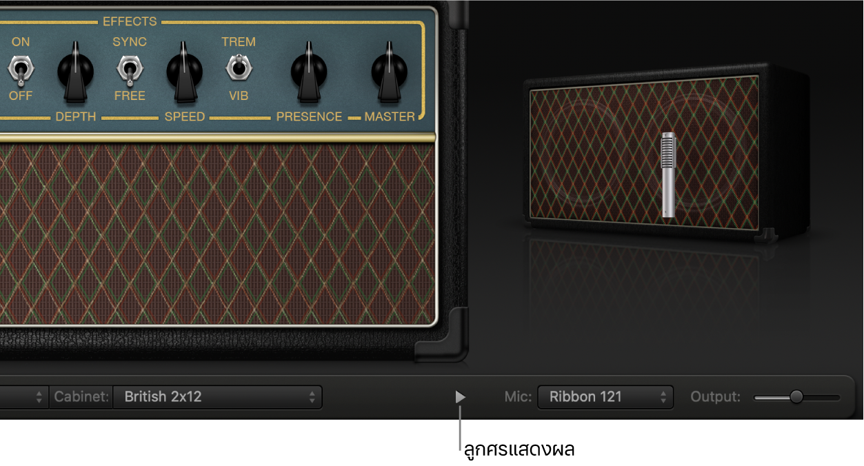 ลูกศรแสดงผลสำหรับมุมมองขนาดเล็กลง