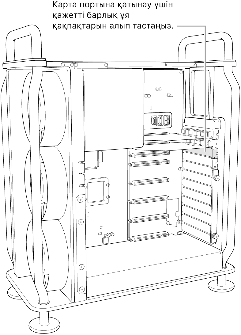 Ұя қақпағын шығарып алу.