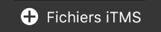 Bouton « Ajouter des fichiers ITMS » sur la Touch Bar