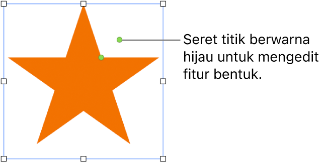 Bentuk dengan pengendali pilihan.