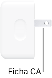 O adaptador de corrente Port Compact USB-C Dual de 35 W.