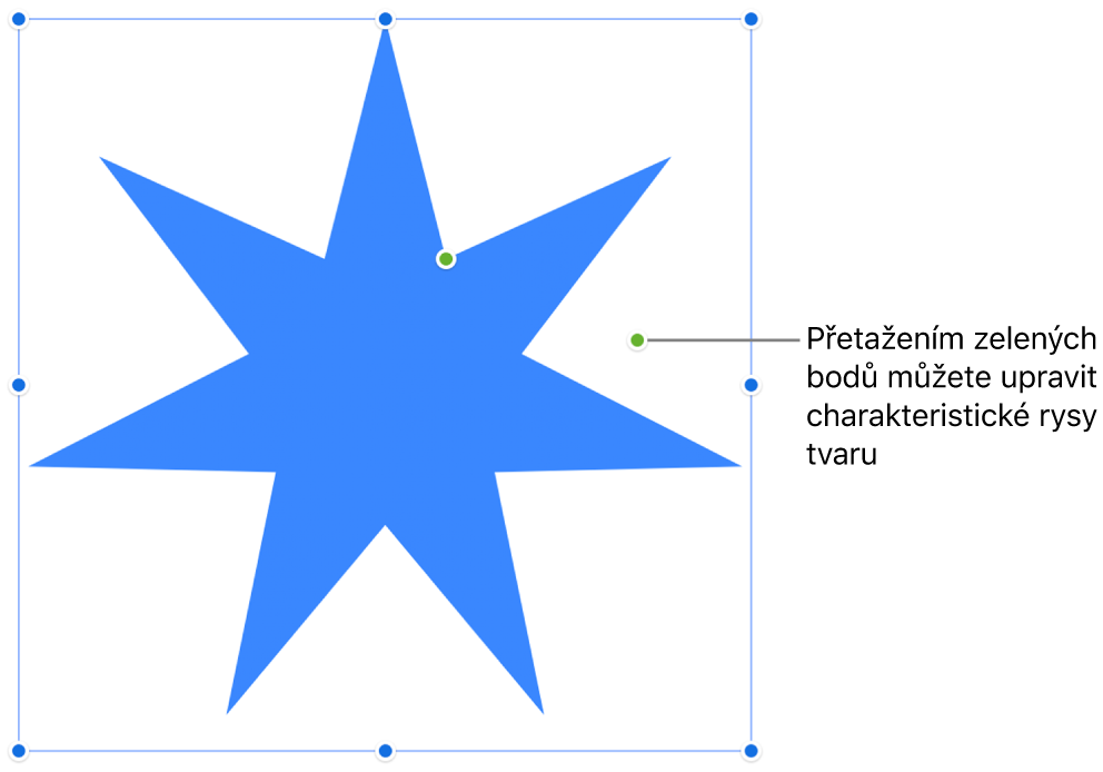 Tvar s úchyty výběru