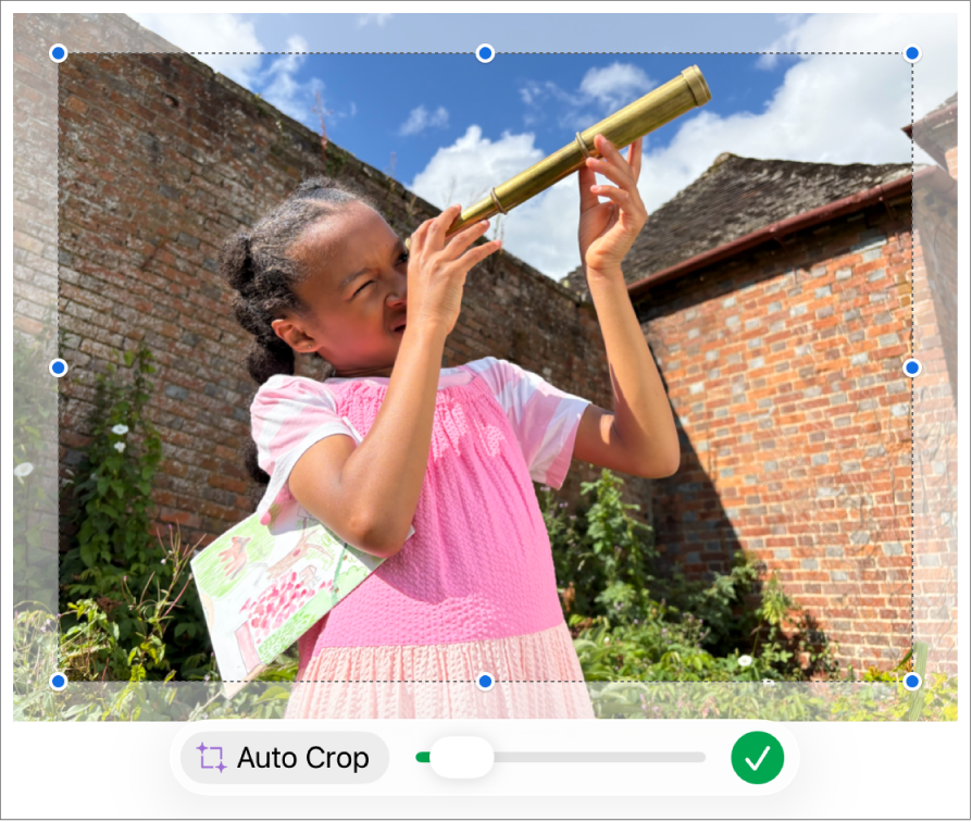 תמונה המראה איך להשתמש במסיכה לחיתוך תמונה.