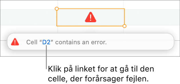 Link til en cellefejl.