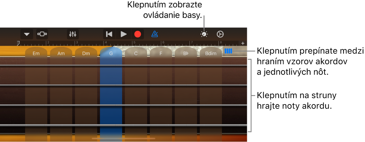 Dotykový nástroj Basa