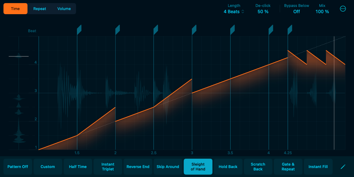 Ilustración. Ventana de Beat Breaker.